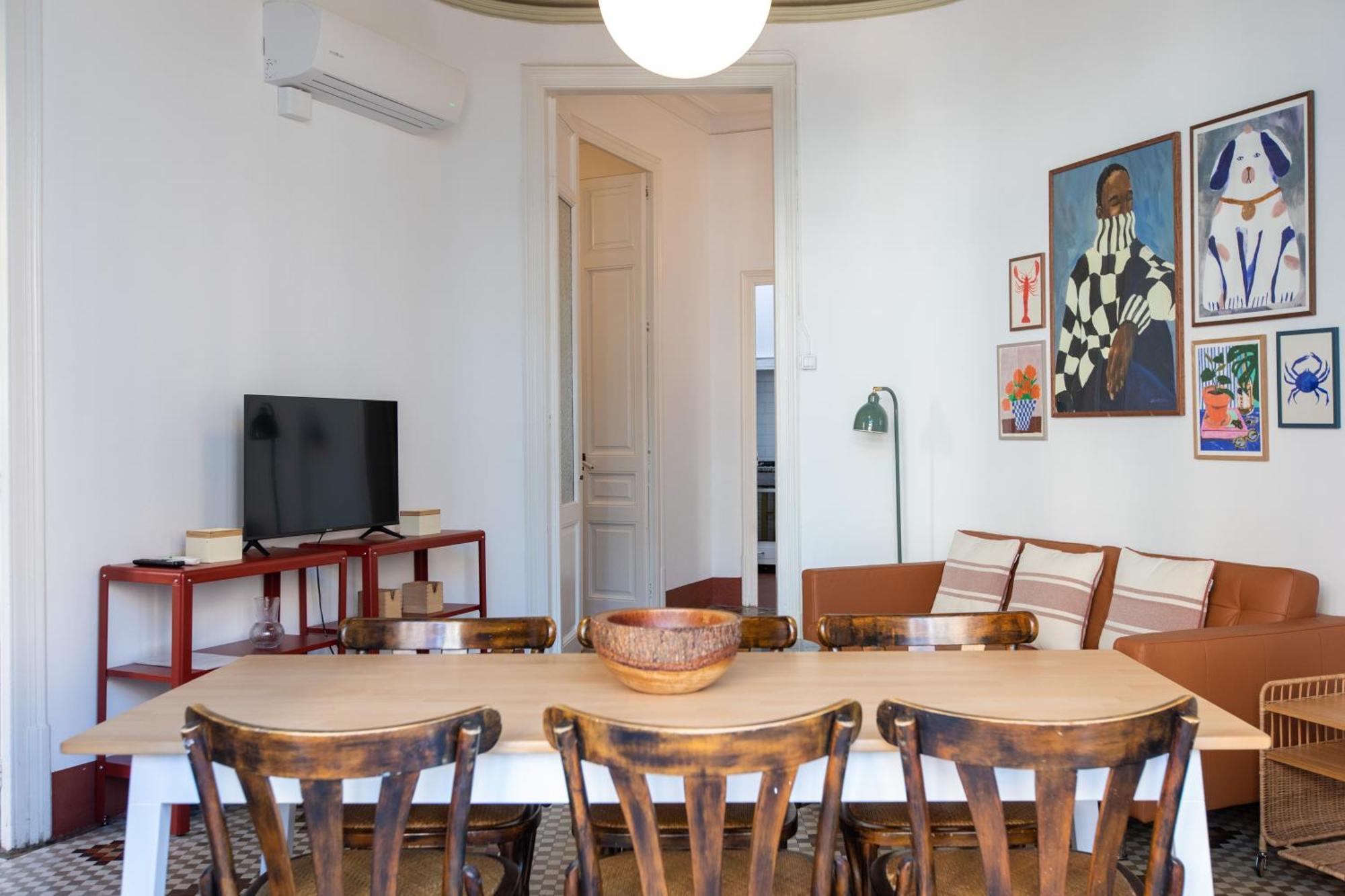 Apartamento Bp2 - Big For Groups In Bcn Center Hutb - 77390